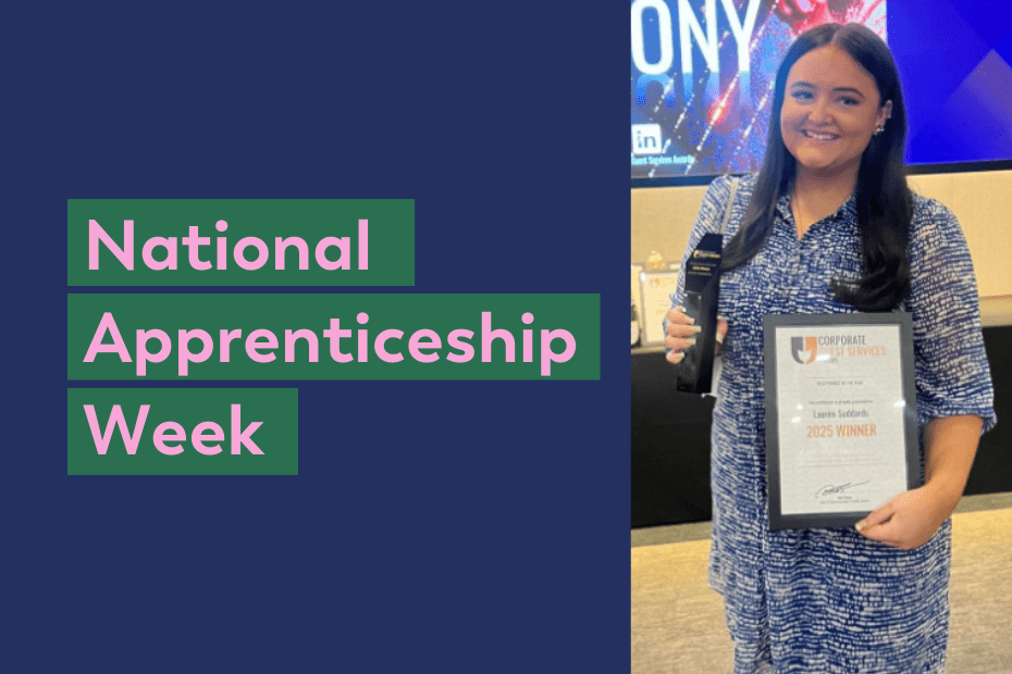 Lauren’s apprenticeship journey
